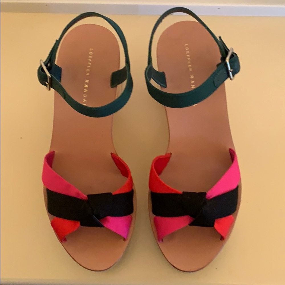 Loeffler Randall women’s wedges. Size 7